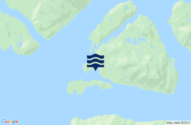 Karte der Gezeiten Convenient Cove, Hassler Island, United States