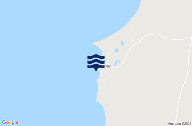 Karte der Gezeiten Coral Bay, Australia