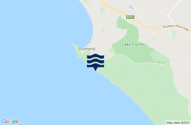Karte der Gezeiten Cullen Bay, Australia
