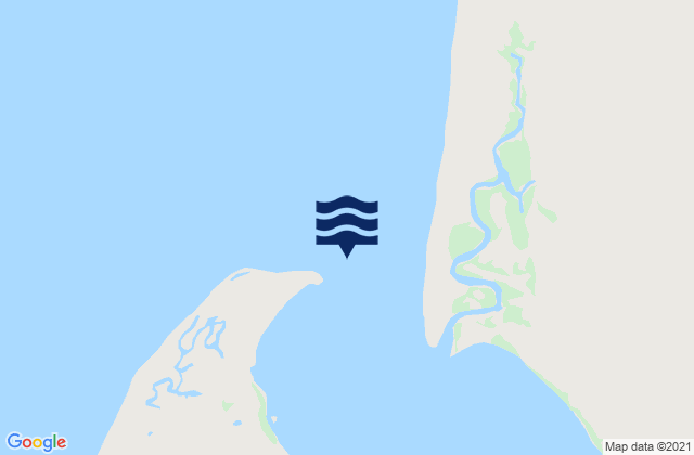 Karte der Gezeiten Cullen Point, Australia