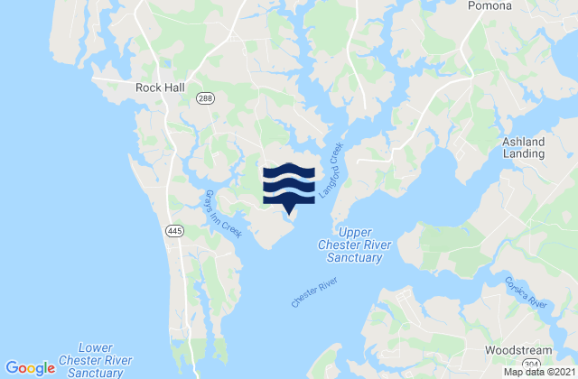 Karte der Gezeiten Deep Cove, United States