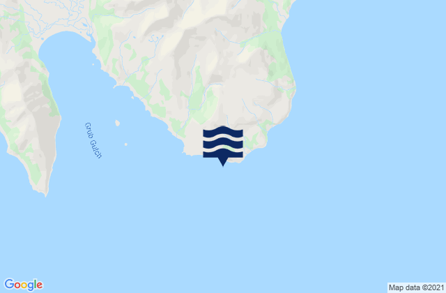 Karte der Gezeiten Dent Point Stepovak Bay, United States