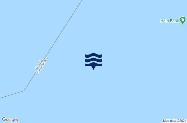 Karte der Gezeiten Discovery Island 7.6 miles SSE of, United States
