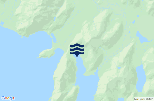 Karte der Gezeiten Dixon Harbor, United States