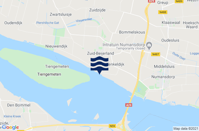 Karte der Gezeiten Eemhaven, Netherlands