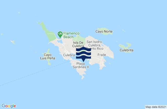 Karte der Gezeiten Ensenada Honda, Puerto Rico