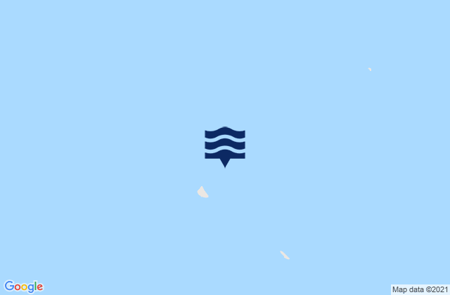 Karte der Gezeiten Erikub Atoll, Kiribati