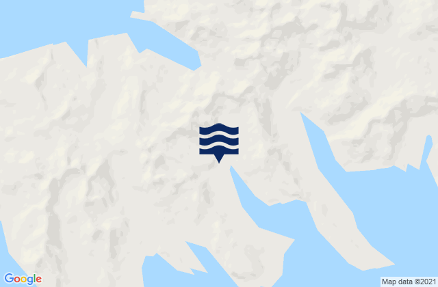 Karte der Gezeiten Explorer Bay, United States