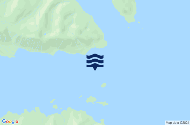 Karte der Gezeiten Fairway Island, United States