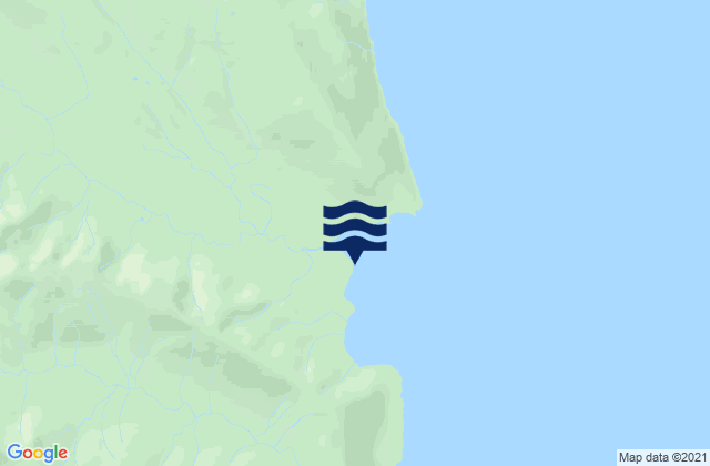 Karte der Gezeiten False Bay, United States