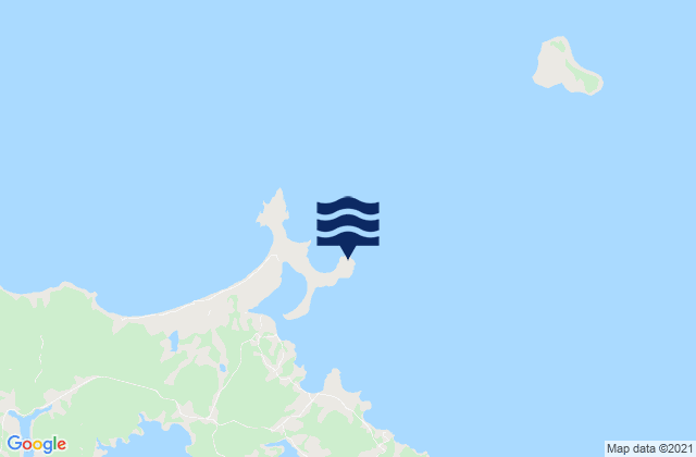 Karte der Gezeiten Faro Punta Corona, Chile