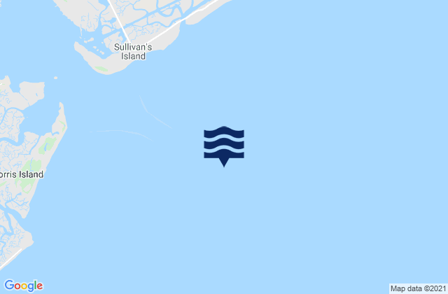 Karte der Gezeiten Fort Sumter Range Buoy 8, United States