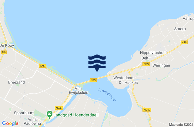 Karte der Gezeiten Gemeente Hollands Kroon, Netherlands