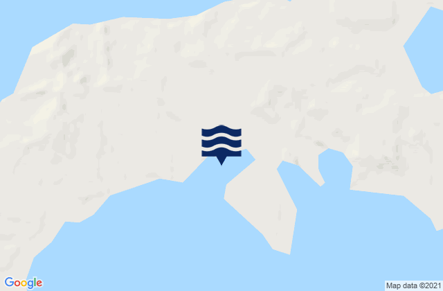 Karte der Gezeiten Gertrude Cove Kiska Island, United States