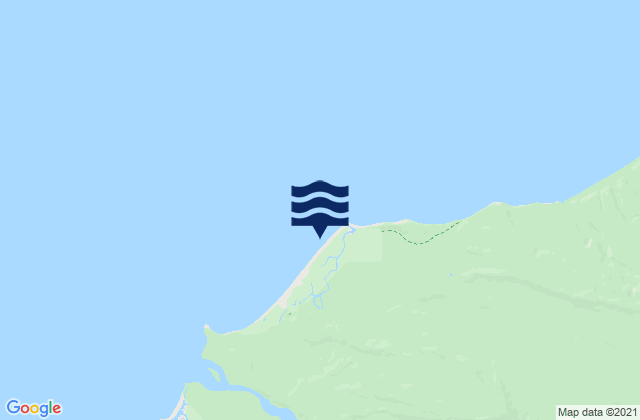 Karte der Gezeiten Gillespie Beach, New Zealand