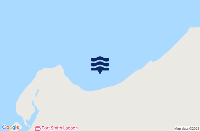 Karte der Gezeiten Gourdon Bay, Australia