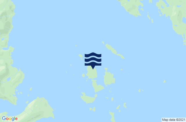 Karte der Gezeiten Grand Island, United States