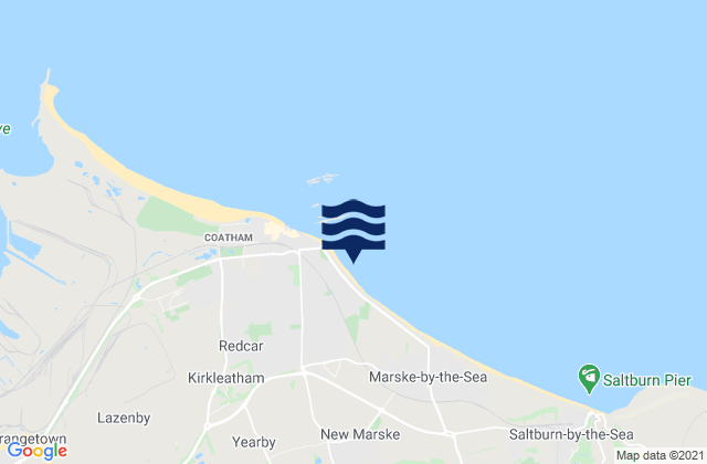 Karte der Gezeiten Granville Beach, United Kingdom