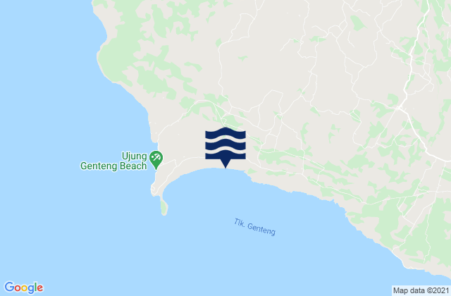 Karte der Gezeiten Gunungbatu, Indonesia