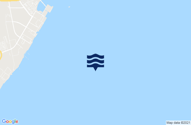 Karte der Gezeiten Harbour, Saudi Arabia