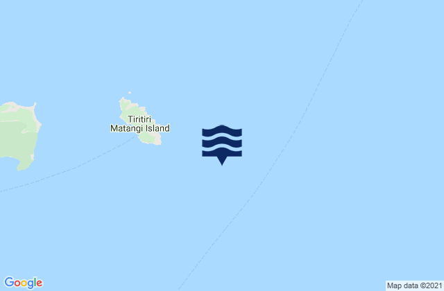 Karte der Gezeiten Hauraki Gulf, New Zealand