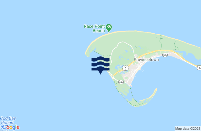 Karte der Gezeiten Herring Cove, United States