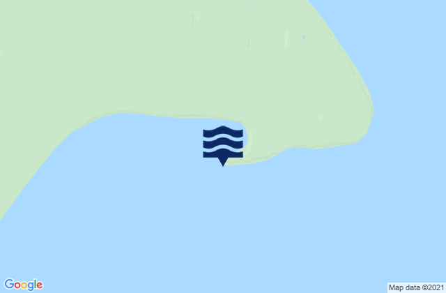 Karte der Gezeiten Herschel Island Mackenzie Bay, United States