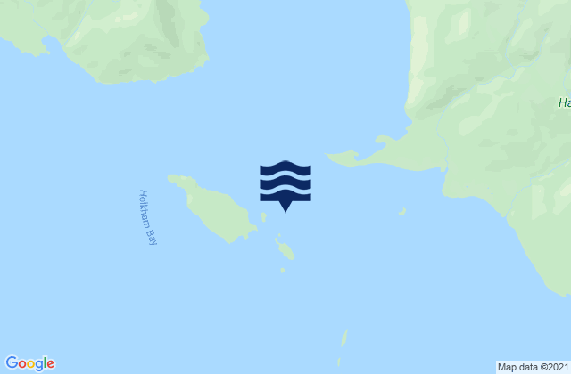 Karte der Gezeiten Holkham Bay (Tracy Arm Entrance), United States