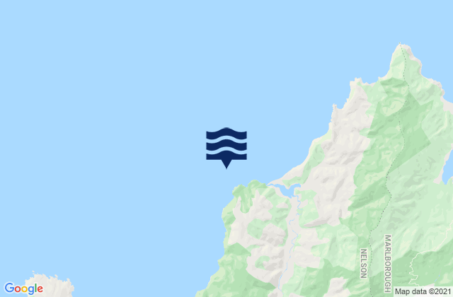 Karte der Gezeiten Hori Bay, New Zealand