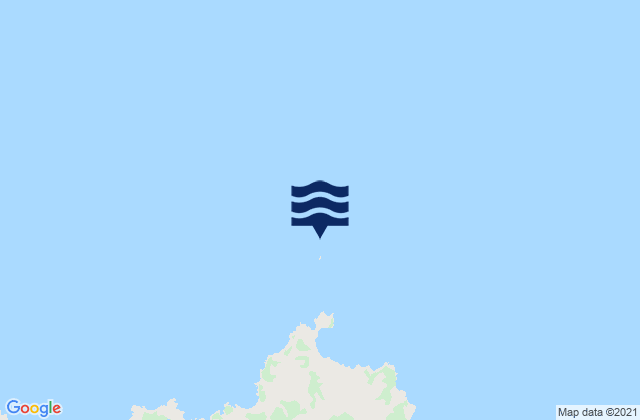 Karte der Gezeiten Horuhoru Rock (Gannet Rock), New Zealand