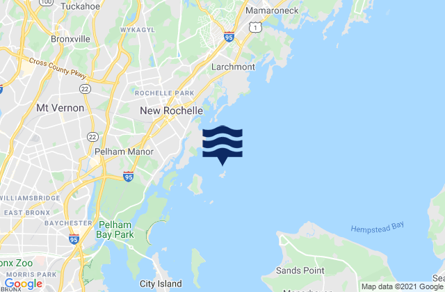 Karte der Gezeiten Huckleberry Island 0.2 mile NW of, United States