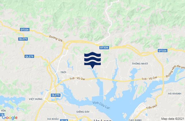 Karte der Gezeiten Huyện Hoành Bồ, Vietnam