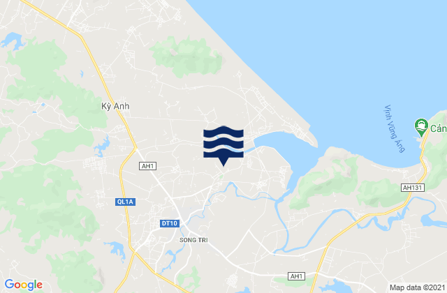 Karte der Gezeiten Huyện Kỳ Anh, Vietnam