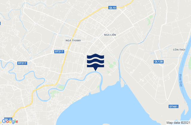 Karte der Gezeiten Huyện Nga Sơn, Vietnam