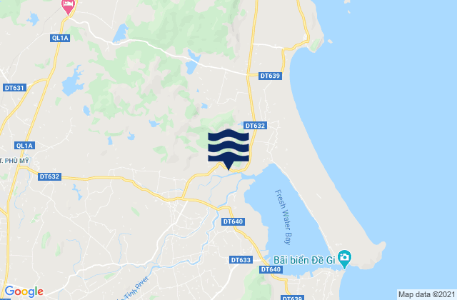 Karte der Gezeiten Huyện Phù Mỹ, Vietnam