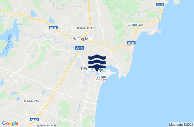 Karte der Gezeiten Huyện Quỳnh Lưu, Vietnam