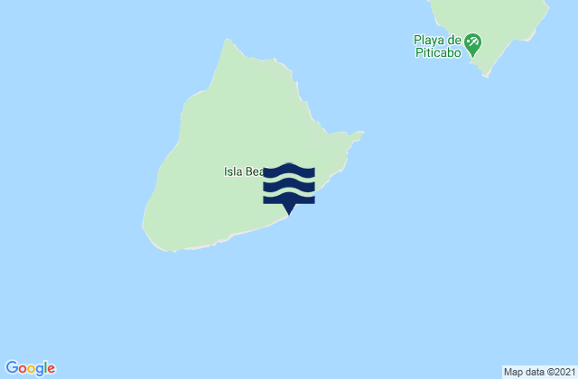 Karte der Gezeiten Isla Beata, Dominican Republic