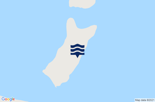 Karte der Gezeiten Isla Gama, Argentina
