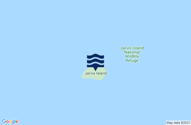 Karte der Gezeiten Jarvis Island, United States Minor Outlying Islands