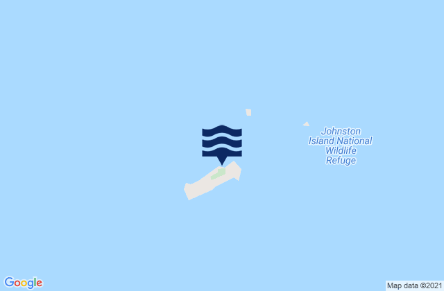 Karte der Gezeiten Johnston Atoll, United States Minor Outlying Islands