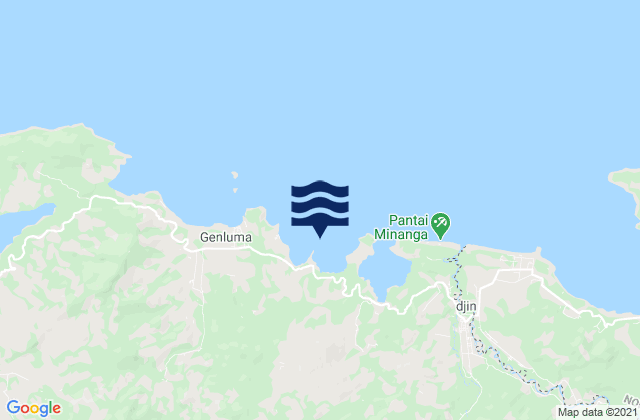 Karte der Gezeiten Kabupaten Gorontalo Utara, Indonesia