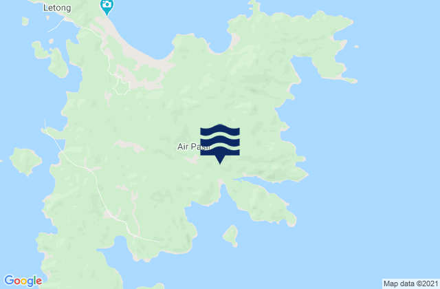 Karte der Gezeiten Kabupaten Kepulauan Anambas, Indonesia