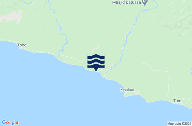 Karte der Gezeiten Kabupaten Seram Bagian Timur, Indonesia