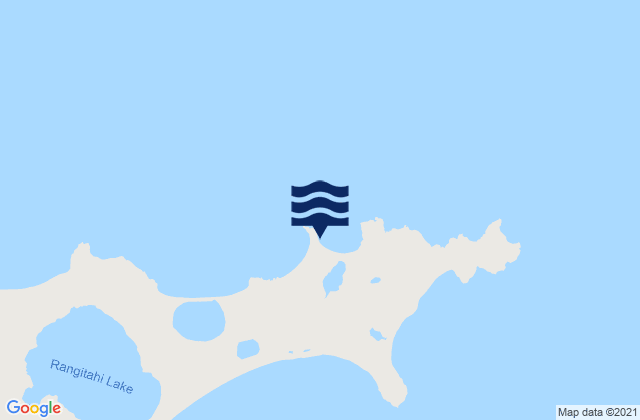 Karte der Gezeiten Kaingaroa, New Zealand
