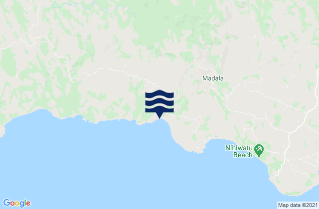 Karte der Gezeiten Kapakabisa, Indonesia