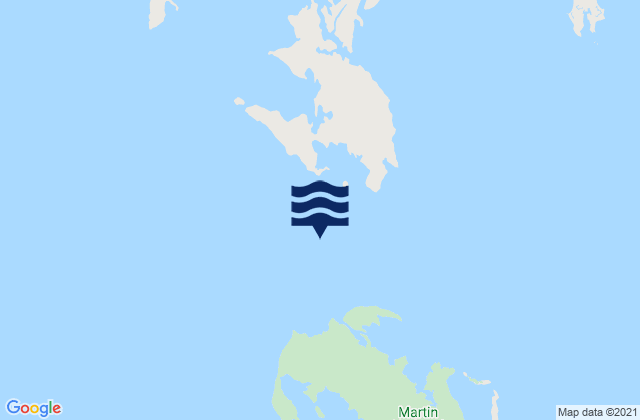 Karte der Gezeiten Kedges Strait Buoy 4, United States