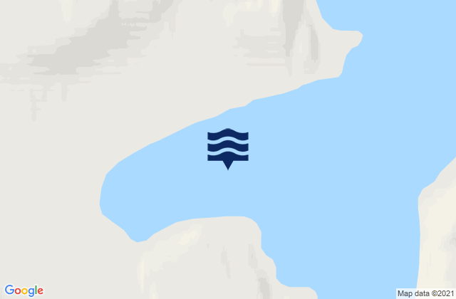 Karte der Gezeiten Kentra Bay, Canada