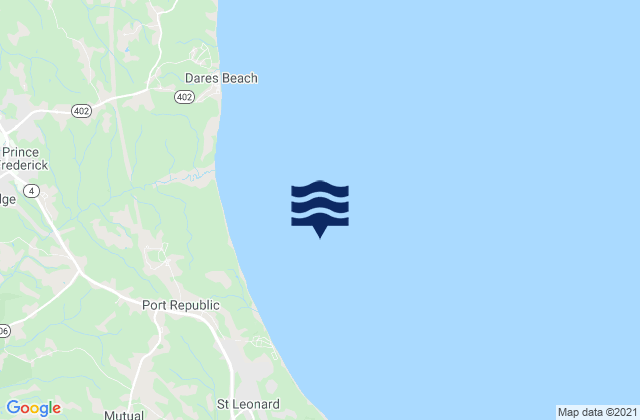 Karte der Gezeiten Kenwood Beach 1.5 miles northeast of, United States