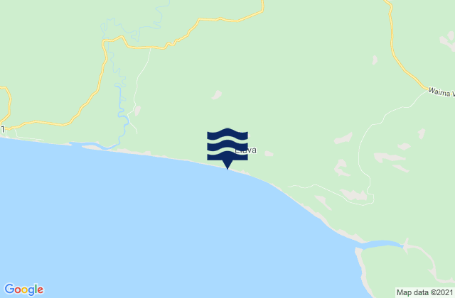 Karte der Gezeiten Kerema, Papua New Guinea
