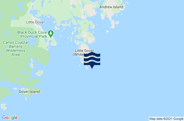 Karte der Gezeiten Ketch Harbour, Canada
